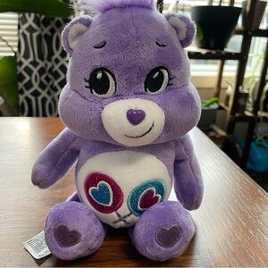 Care Bear Share Bear Glitter 10 Inch Plush Stuffie